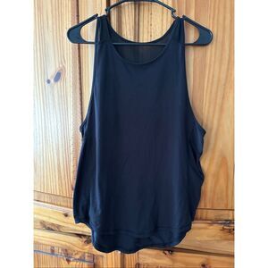 Gottex Tank with Sheer Panels At Shoulder and Back